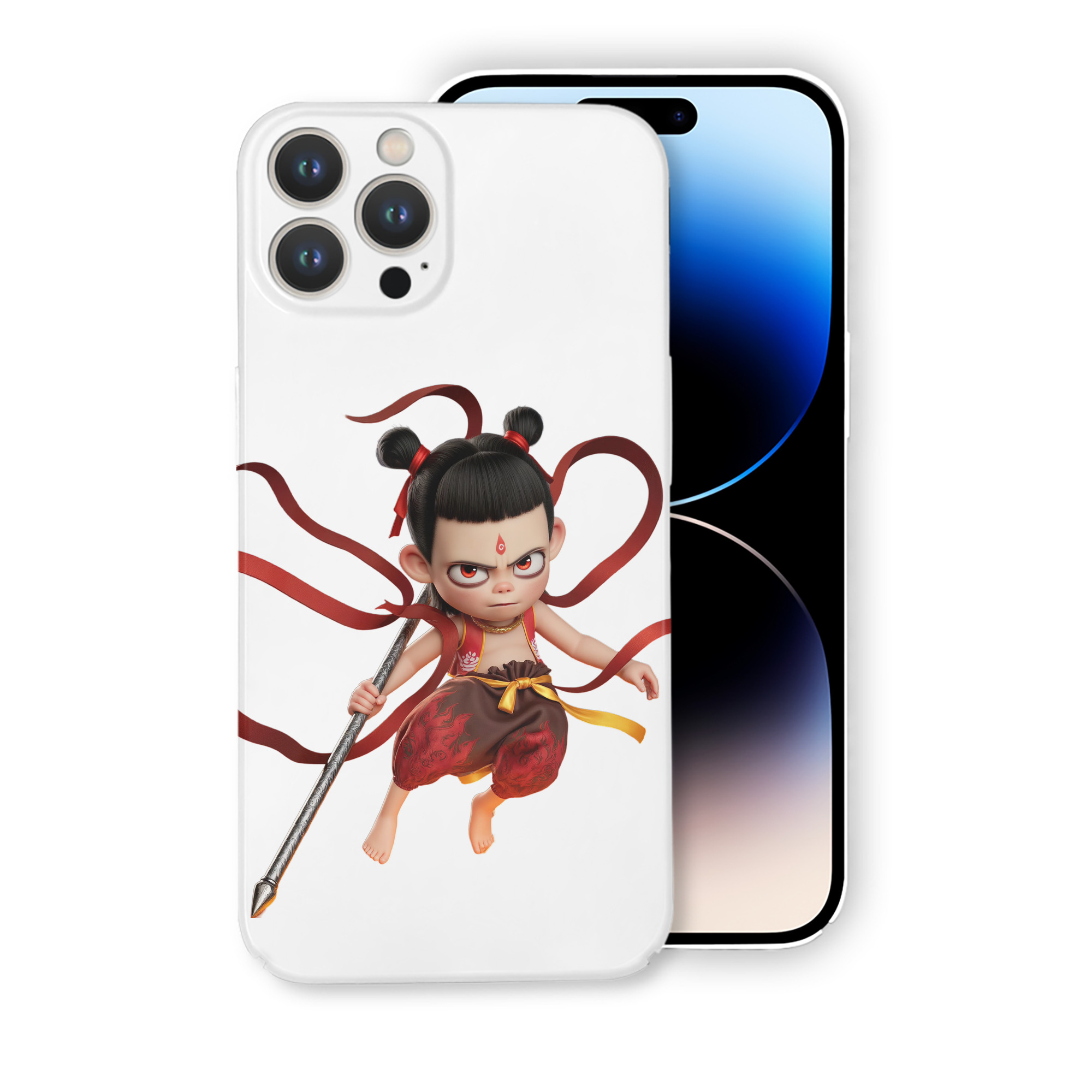 （画像用） Ne Zha 2 ナタ 魔童の大暴れ 【iPhone 14シリーズ対応】ハードケース